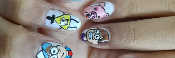 img of Uñas acrílicas: Técnica Francesa en Reversa